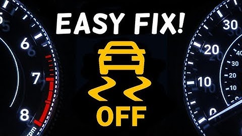 Hoe het ESC-lampje (Electronic Stability Control) te repareren en te resetten dat blijft branden ...