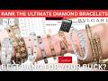 RANK VCA CARTIER BULGARI PAVE DIAMOND BRACELETS W Price Ultimate Cartier Pave Love Pave Perlee Etc