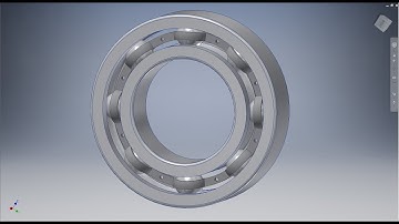 Học inventor cơ bản: Vẽ vòng bi bằng inventor