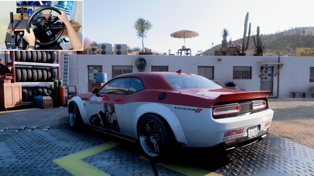 Dodge Challenger SRT Hellcat Drift Build - Forza Horizon 5 | Pxn