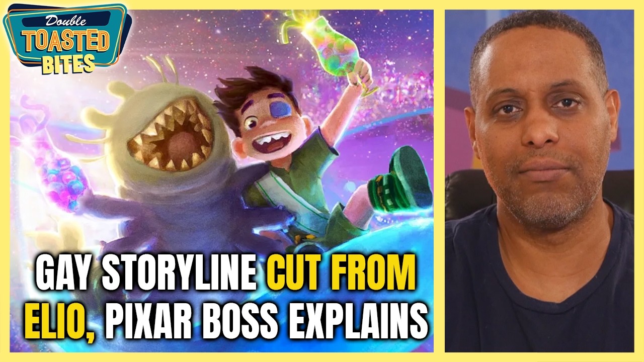 PIXAR BOSS EXPLAINS THE ELIO CONTROVERSY | Double Toasted Bites