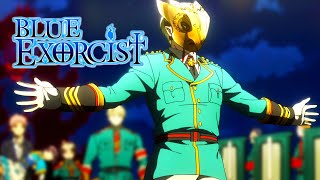 ILLUMINATI declares war on the KNIGHTS of the TRUE CROSS | BLUE EXORCIST Season 3 Episode 4 | 4K