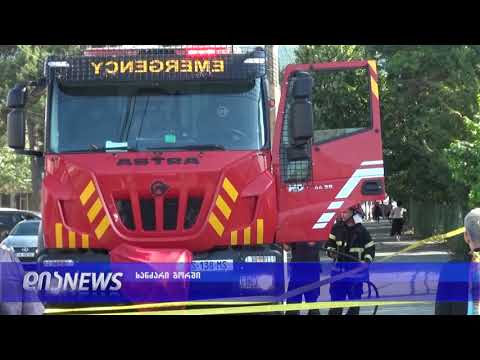 ხანძარი გორში 25.07.2019