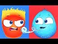 Op & Bob | COLD & HOT | Funny Cartoons for Children