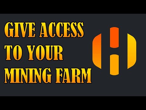 How to give Access to you Hiveos Farm (PC and Cell App)