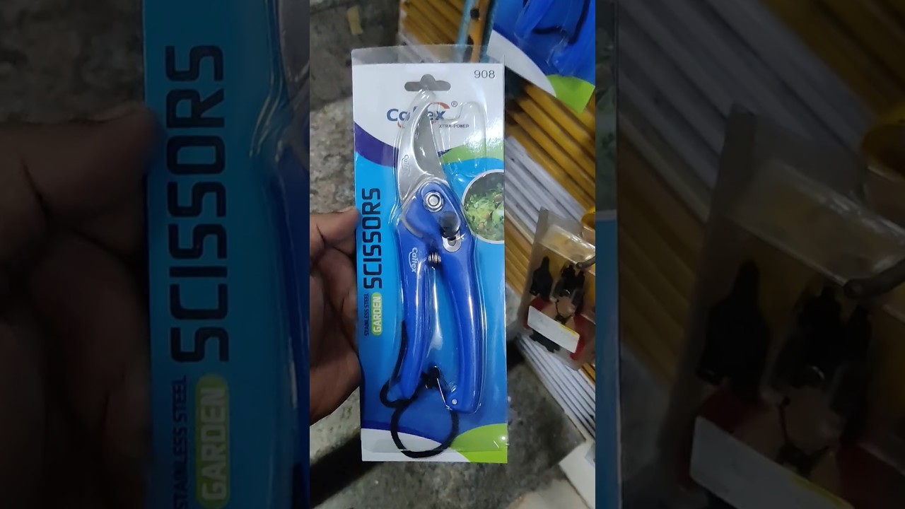 Caltex Garden Scissors 908 | Stainless Steel Pruning Shears 🌱✂️ 