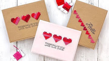 Stitchables Borders with Variegated Floss