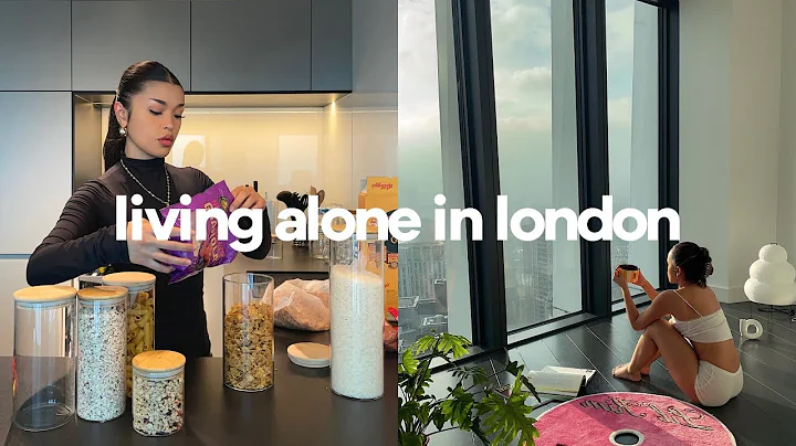 A Week Living Alone in LONDON | Organizing the Kit...