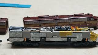 ESU Loksound 5 DCC Micro Into Pair of Kato (N) E8/9's