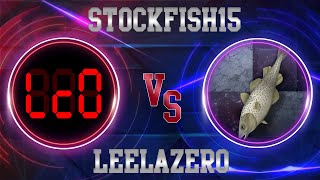 When engines play Bullet?! || Stockfish 15 vs Leela chess Zero | 1+0 Bullet game