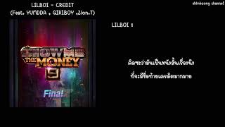 [ซับไทย/THAISUB] SMTM9 LilBoi - CREDIT (Feat.YUMDDA , GIRIBOY , Zion.T)[รีอัปโหลด]