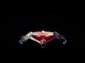 StarTrack USS Enterprise NCC-1701 Fly By and Warp Jump Effect Test v1