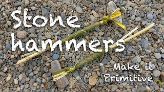 Stone tools 4: Primitive stone hammer 🪨