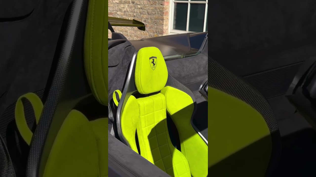 SF90XX Spider 🕷️ with Verde Militare Glossy Carbon Fiber. 