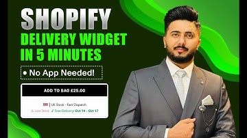Shopify Delivery Date Widget – No App, Just Code