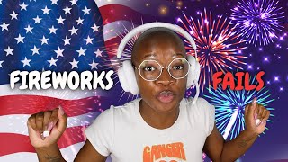 REACTING TO THE CRAZIEST FIREWORKS FAILS OF ALL TIME | 4th of july special