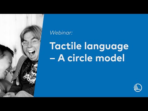 Tactile Language Part 1: A circle model