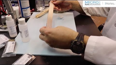 Bonding Strain Gages? 5 Steps to Getting Surface Prep Right!