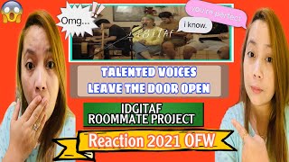 LEAVE THE DOOR OPEN|BRUNO MARS COVER | SEE YOU ON WEDNESDAY |IDGITAF |LIVE SESSION|REACTION 2021 OFW