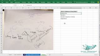 Create Unique & Random List Dependent Multiple Criteria from Database - Excel Formula Challenge!