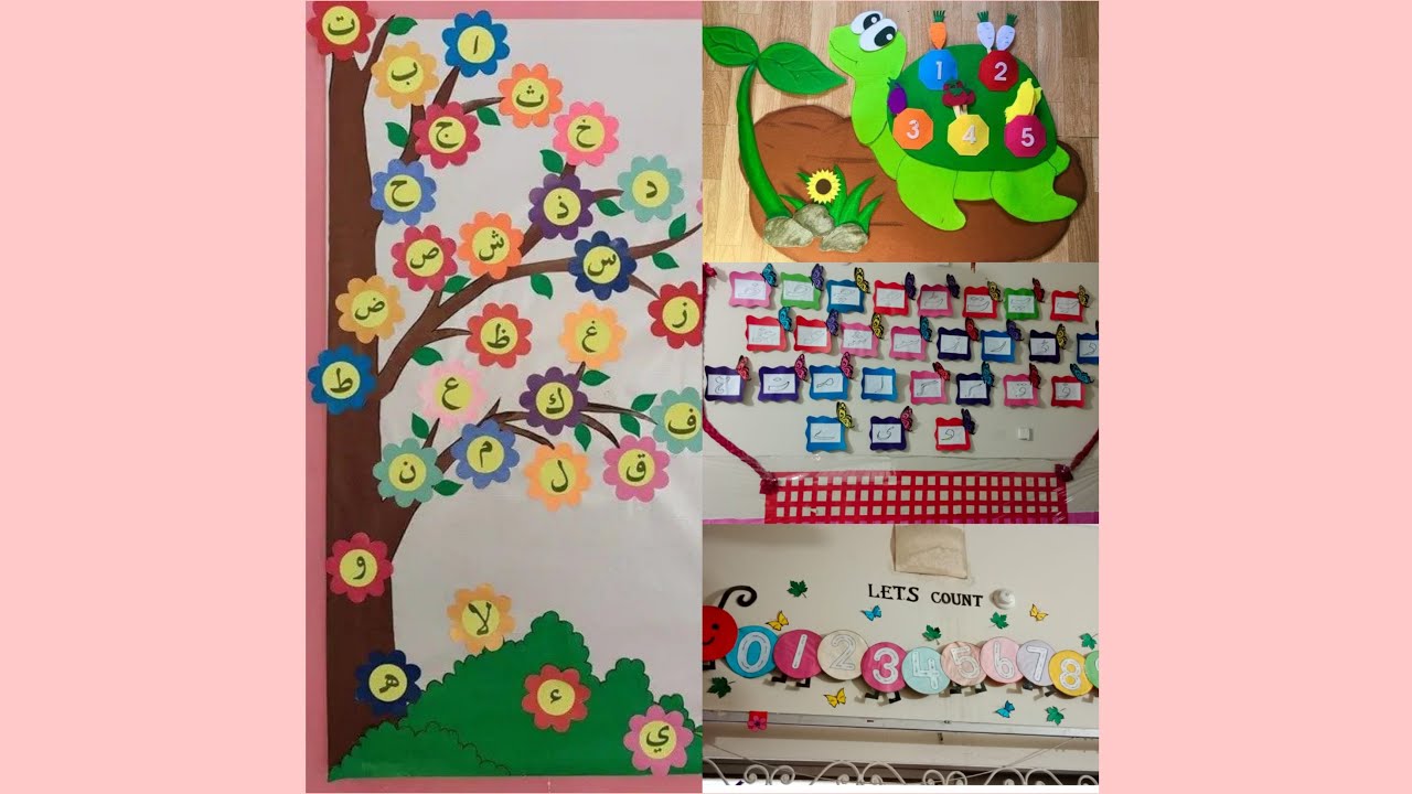 Classroom decoration ideas Wall decoration ideas Hanging craft