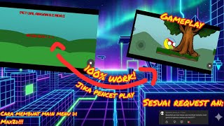How to create a main menu in Max2D!!! P2:Main menu ||max2d||