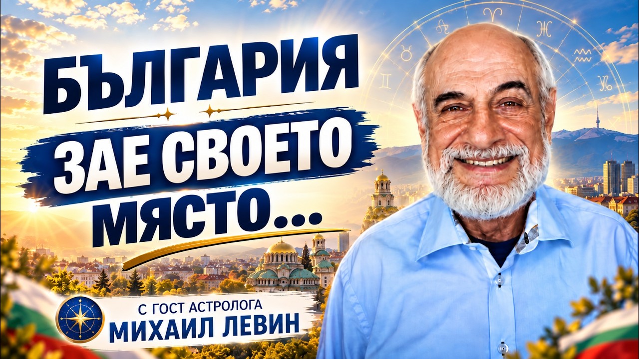 България заема своето място... разговор  с руския астролог Михаил Левин!
