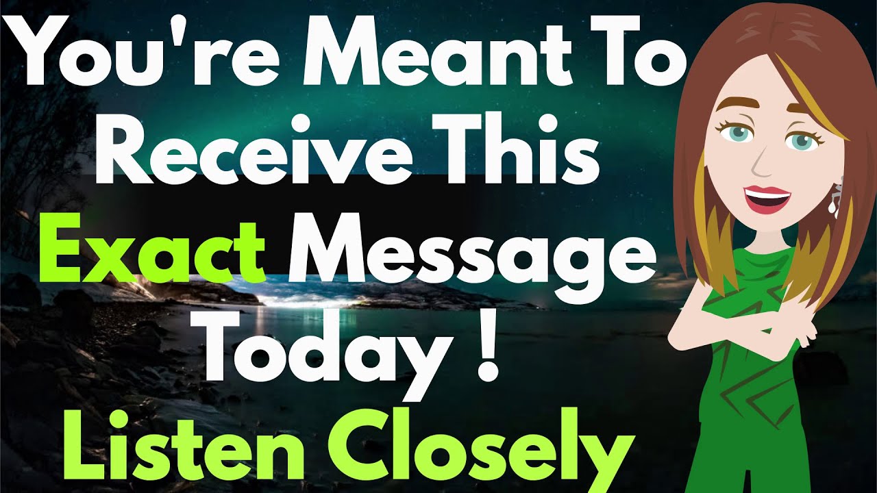 You're Meant To Receive This Exact Message Today ! 💎Listen Closely 💎 ...