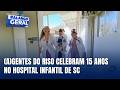 Grupo leva alegria há 15 anos a pacientes do Hospital Joana de Gusmão