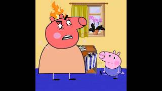 GEORGE ES BOMBERO👨🚒🚨 #peppapig