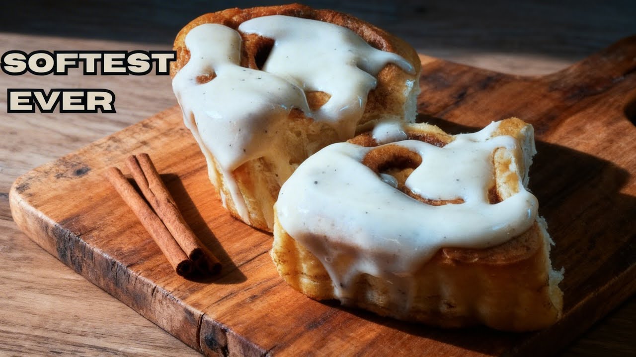 Bakery-Style Cinnamon Rolls at Home | Ultra Soft & Gooey