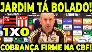 JARDIM TA BOLADO! COBROU FIRME A CBF! “ESPERO QUE TENHAM BOM SENSO” COLETIVA PÓS CLASSIFICAÇÃO