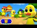 Lima Bebek Kecil | Bayi sajak | Puisi untuk anak | Bob The Train Indonesia | Video edukasi anak