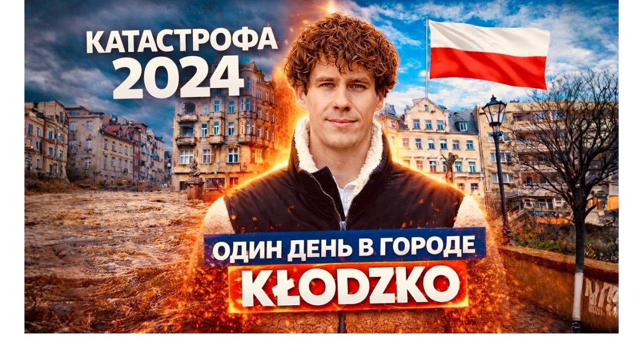 Клодько 🇵🇱 Один день. Катастрофа. Что осталось после наводнения 2024 года — смотрите сами!