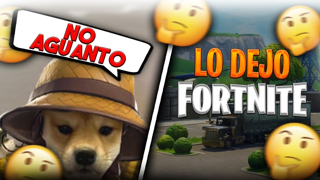 POR ESTO DEJE FORTNITE