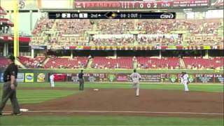 Buster Posey Hits His First Career Home Run (6/9/10)