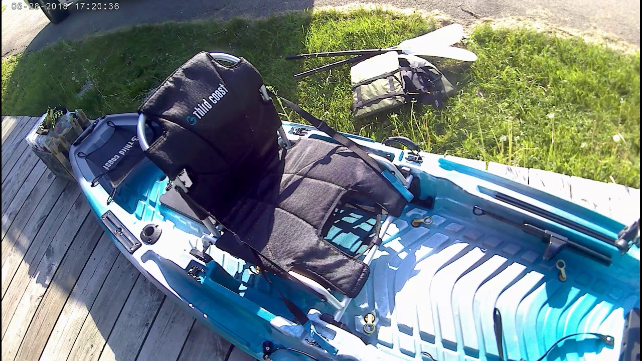 THIRD COAST EMPIRE 120 KAYAK CLOSEUP / EVOKE Sequoia 120 YouTube