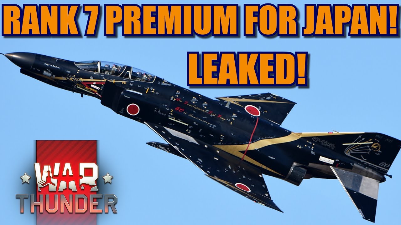 War Thunder NEW LEAK for the rank 7 premium aircraft for JAPAN! YouTube