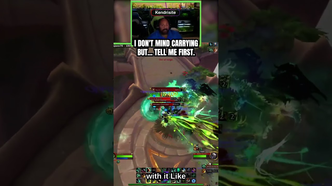 Just tell me we're carrying beforehand! #clips #shorts #reels #worldofwarcraft #warcraft