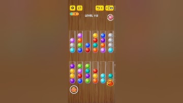 Ball Sort Puzzle 2021 Level 112 Walkthrough Solution iOS/Android