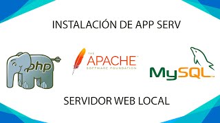 INSTALACIÓN DE APPSERV | SERVIDOR WEB APACHE, MYSQL Y PHP