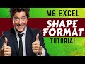 Excel में Shape Format सीखें Beginner से Advanced तक 📊