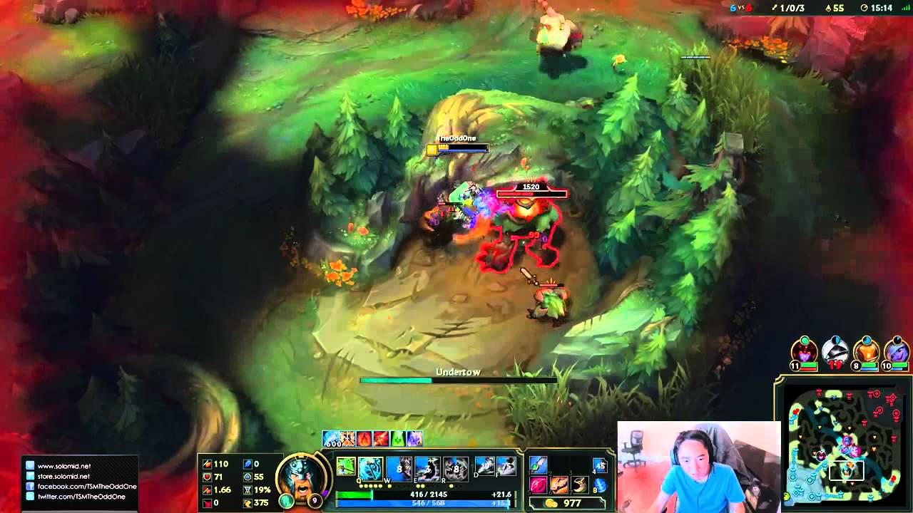 [S5 Challenger Ranked Gameplay] - TheOddOne as Olaf Jungle vs Kayle ...