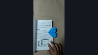 Pembatas Buku Origami