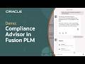 PLM Product Regulatory and Compliance Advisor AI Agent: Demo
