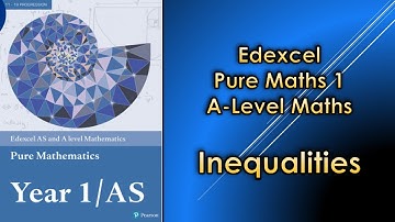 Edexcel A-Level Maths Pure 1 | Inequalities