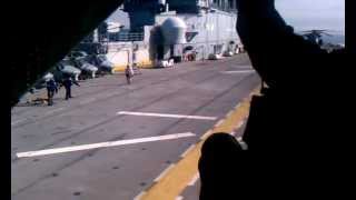 MV-22 Osprey from MCAS New River to the USS Wasp