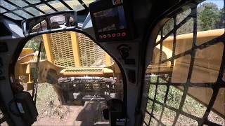 The Perfect Treesaw on Cat 299D track loader