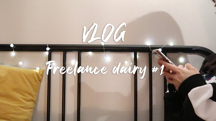 [ENG/翻中] 퇴사 후 반백수의 첫 번째 브이로그 (The first VLOG) [프리랜서 다이어리 #1📗]