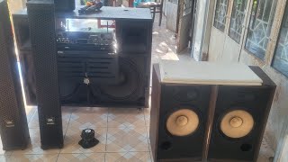 Selling off 40 pairs of portable speakers. Pioneer full-range speakers. JBL volume speakers. Cont...